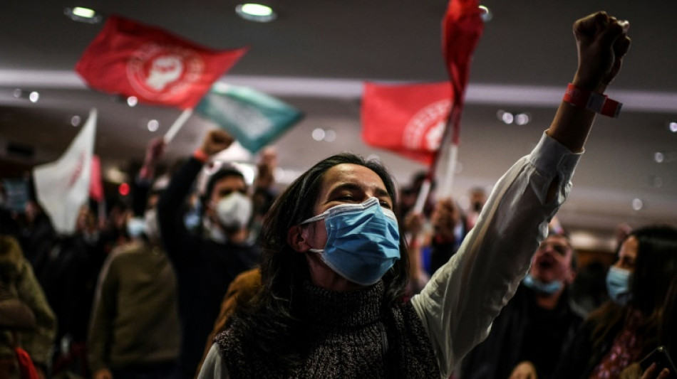 Portugal's Socialists re-elected with majority 