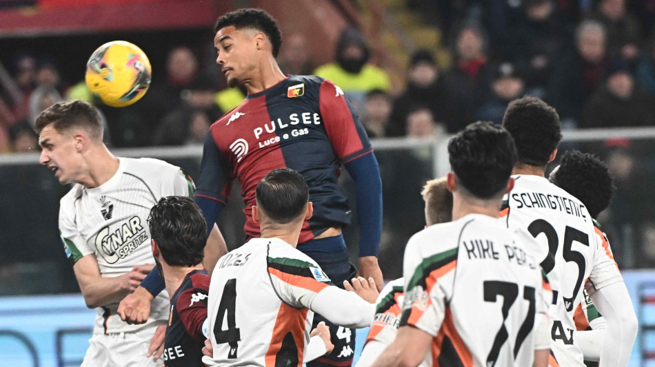 Serie A: Genoa-Venezia 2-0