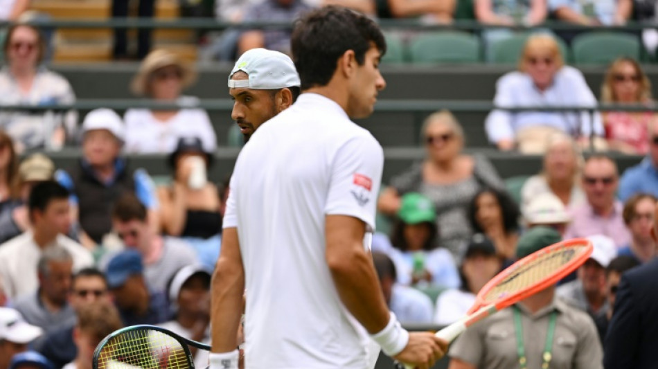 Kyrgios elimina a Garín en los cuartos de final de Wimbledon