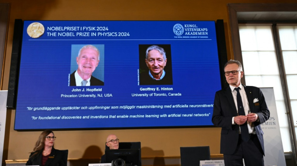 Duo wins Physics Nobel for key breakthroughs in AI