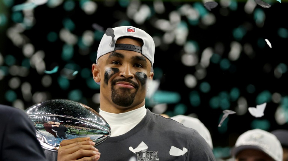 Eagles quarterback Hurts wins Super Bowl 59 MVP award