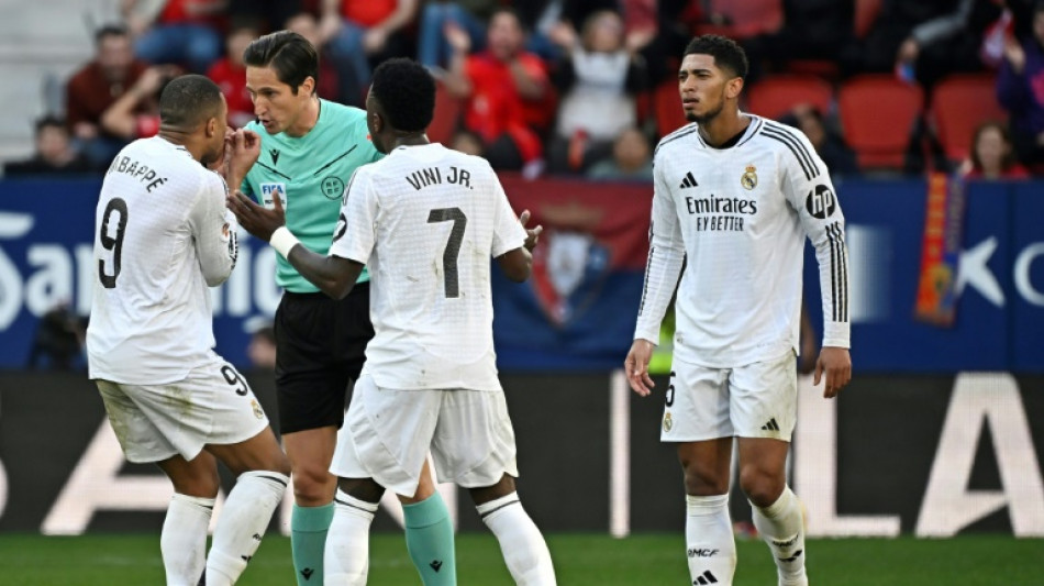 Bellingham sent off in Real Madrid clash with Osasuna