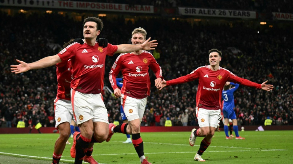 Maguire strikes late as Man Utd beat Leicester in FA Cup