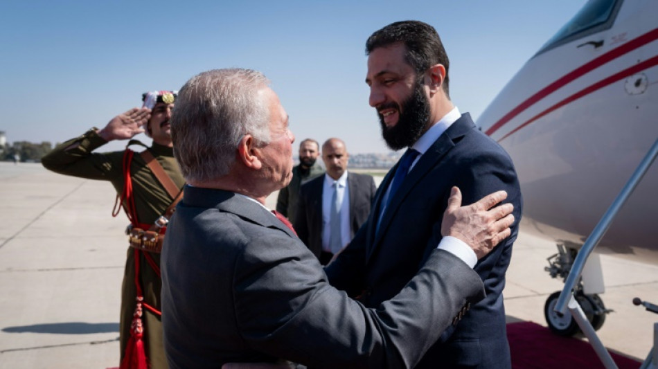 Jordanischer König und syrischer Übergangspräsident treffen sich in Amman