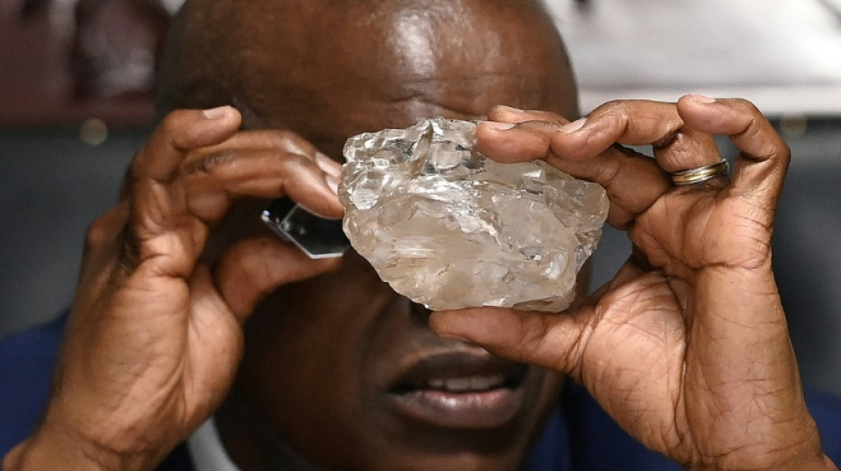 Zweitgrößter Diamant der Welt in Botswana gefunden