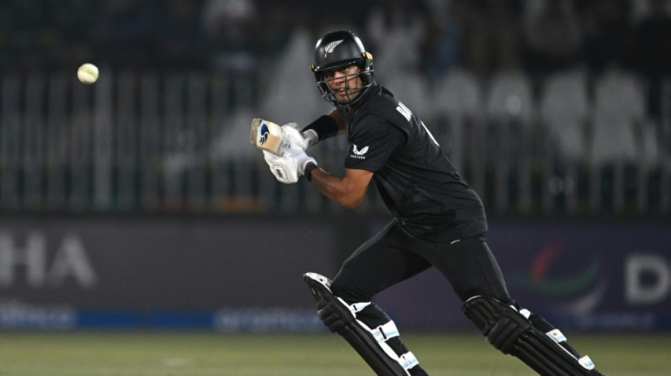 Ravindra ton powers NZ into semis, hosts Pakistan out