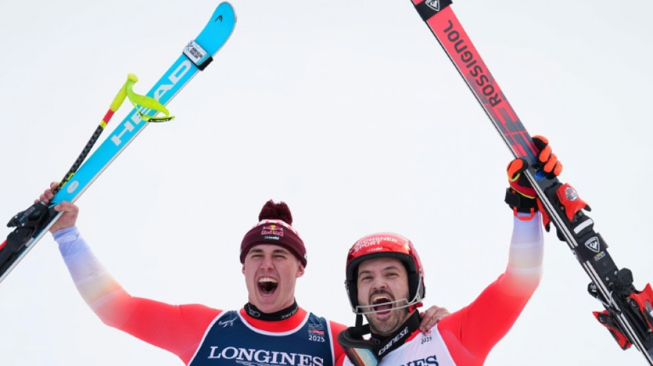 Mondiaux de ski: les Suisses voient triple en combiné, Von Allmen et Meillard titrés