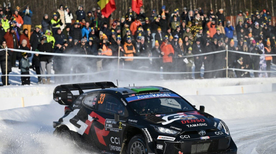 Evans edges out Katsuta to win Swedish rally