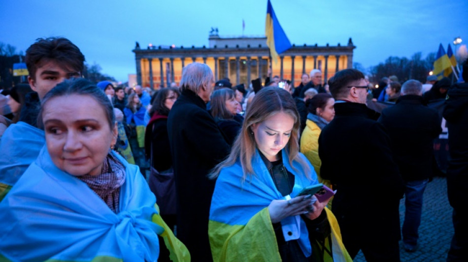 A Berlin, des milliers de manifestants pour le maintien du soutien à l'Ukraine