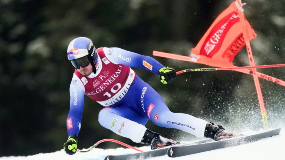 Ski alpin: Dominik Paris remporte le super-G de Kvitfjell