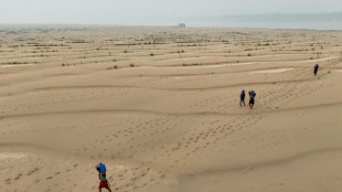 An Amazon river dries up, creating hellish crossing for villagers