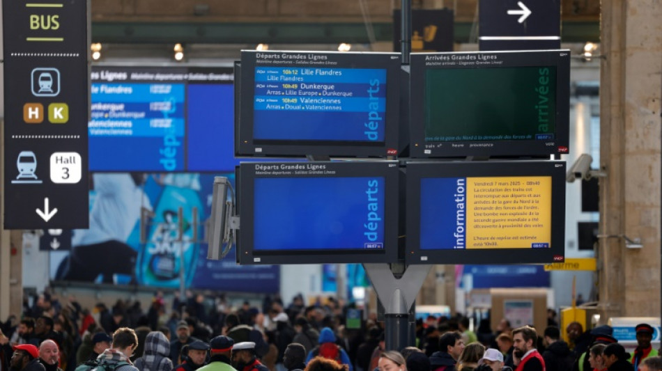 Zugverkehr am Pariser Gare du Nord nach Fund von Weltkriegsbombe komplett eingestellt