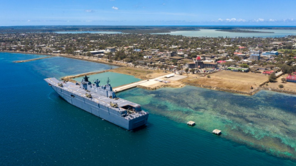 Australia says warship did not bring Covid to eruption-hit Tonga