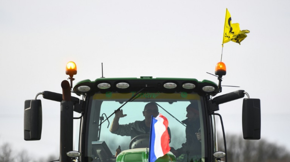 Des agriculteurs de la Coordination rurale en route pour Rungis