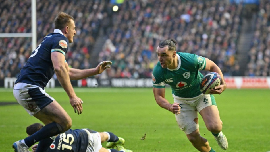 Six nations: implacable, l'Irlande poursuit son sans-faute en Ecosse