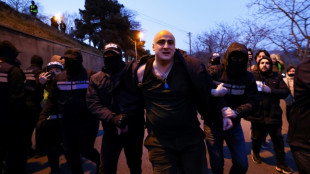 Georgia police arrest two opposition leaders at protest