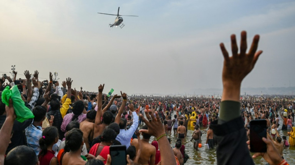 Llega a su fin el enorme festival hindú de Kumbh Mela