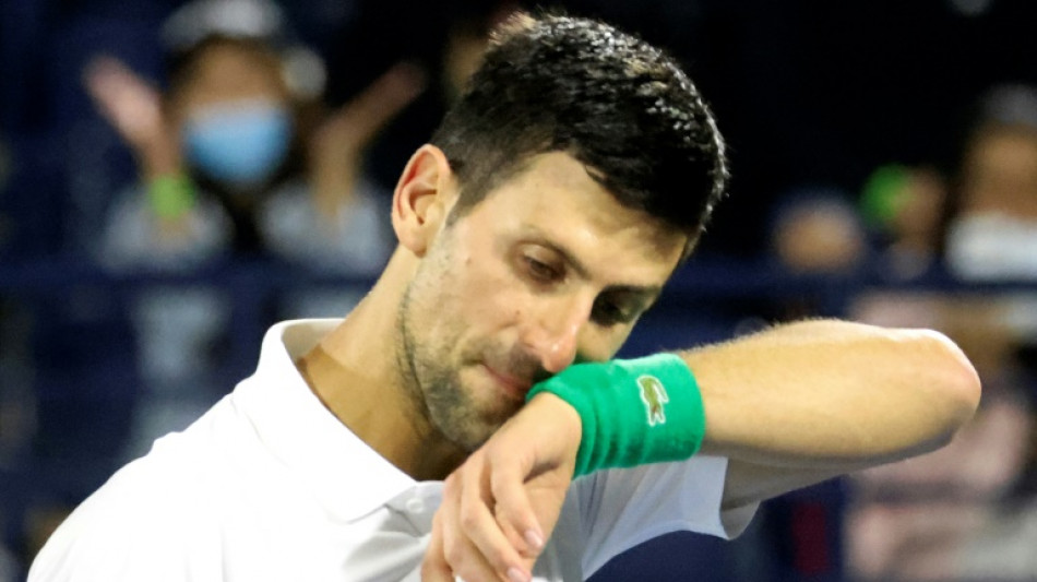 Djokovic pierde en cuartos en Dubái y cederá el número uno mundial a Medvedev