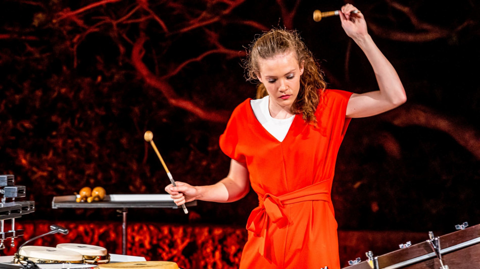 Stella delle percussioni Adélaïde Ferrière debutta a Roma