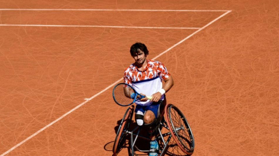 Dani Caverzaschi, el 'Nadal con ruedas' que también sueña con Roland Garros