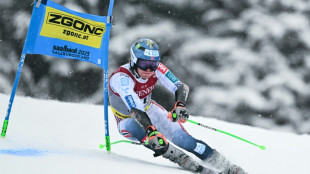 Haugan leads world giant slalom, Odermatt lurks in third