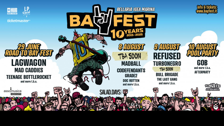 Bay Fest celebra il punk a Bellaria con Refused e Turbonegro