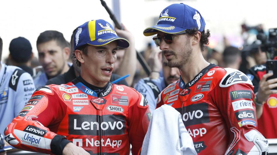 MotoGP: Bagnaia, "con un Marc così in palla non avrò scuse"