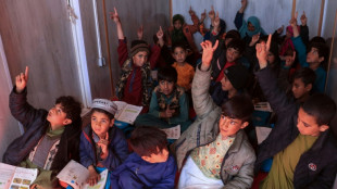 Afghan kids learn in makeshift schools six months after major quake