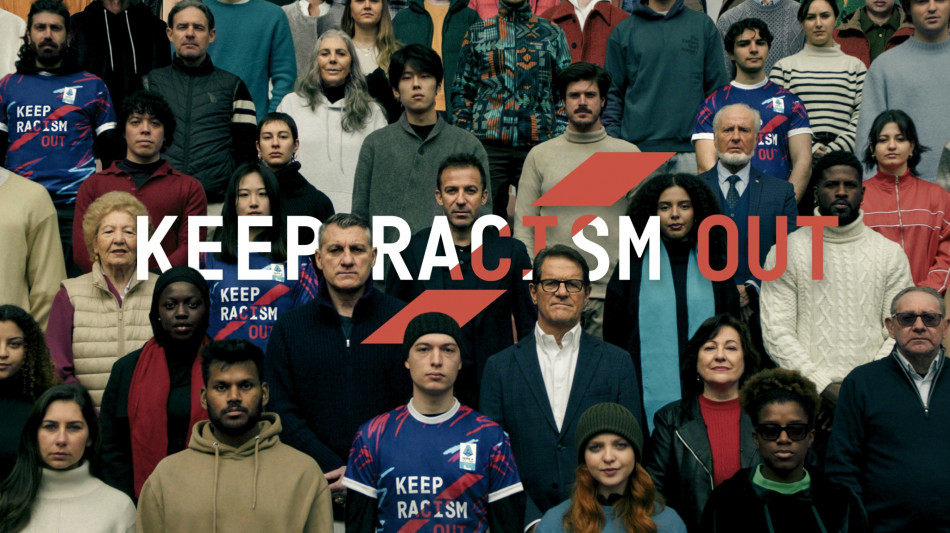 Calcio: torna sui campi Serie A la campagna 'Keep Racism Out'