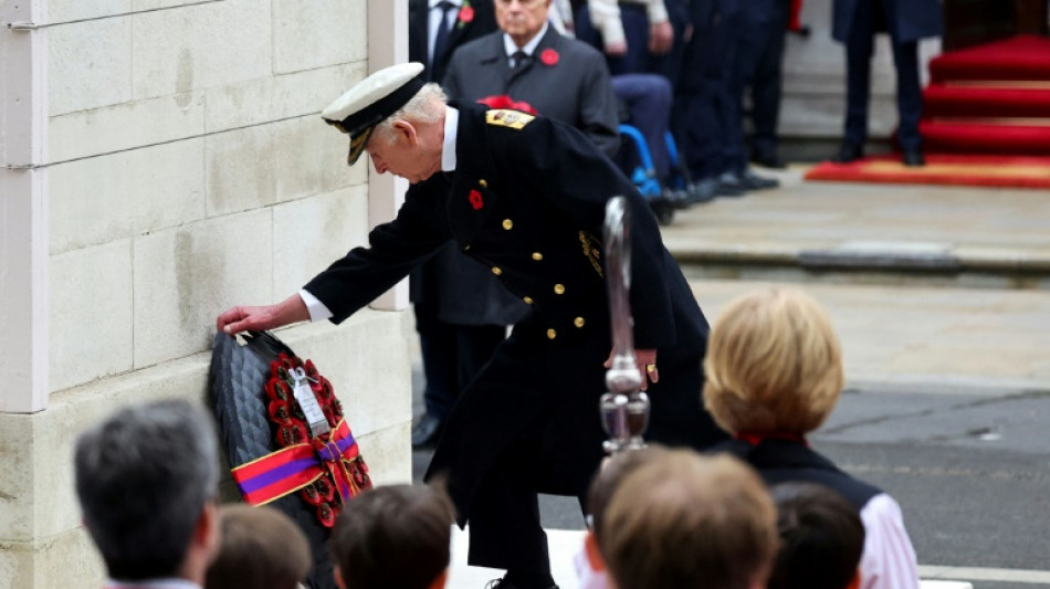 Weltkriegsgedenken: König Charles III. legt Kranz an Ehrenmal nieder