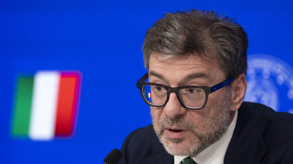 Giorgetti, 'su Bes 2025 impatto positivo da misure manovra'