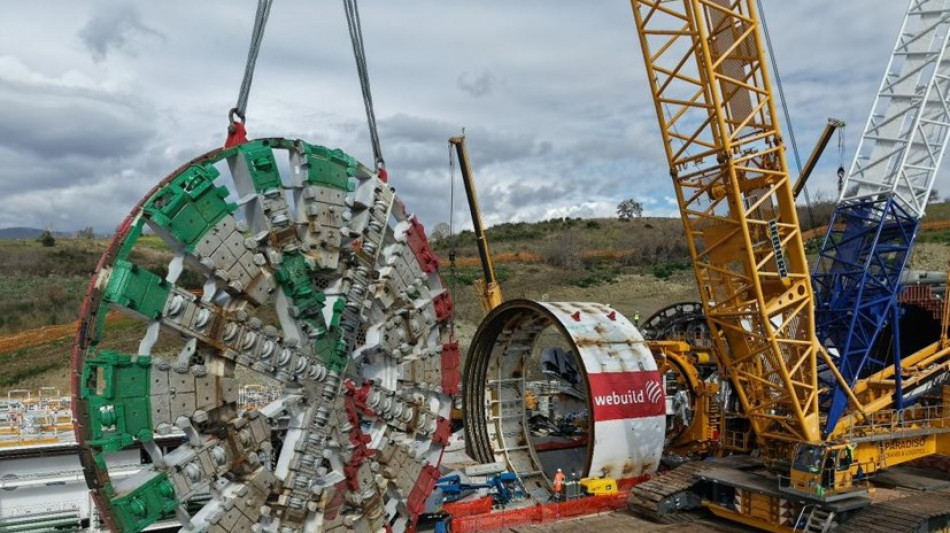 Webuild mette in moto la più grande talpa meccanica in Europa