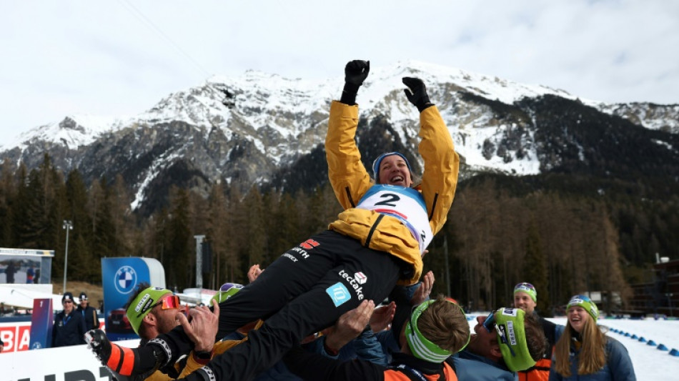 Mondiaux de biathlon: après l'or au sprint, Justine Braisaz-Bouchet en bronze en poursuite