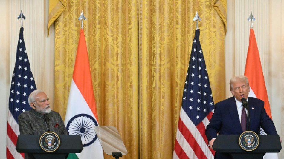 Trump ofrece a India cazas de última generación y pide equilibrar la balanza comercial