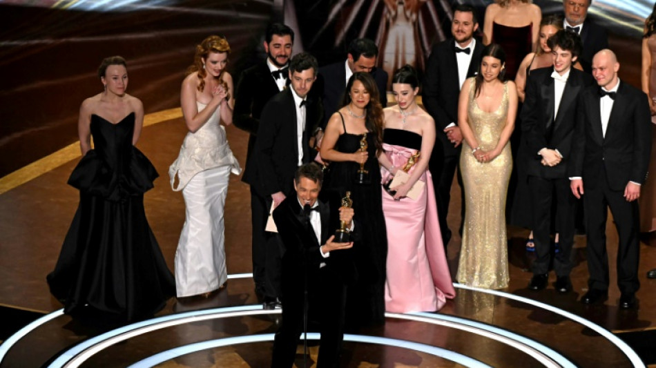 Small-budget sex worker romp 'Anora' triumphs at Oscars 