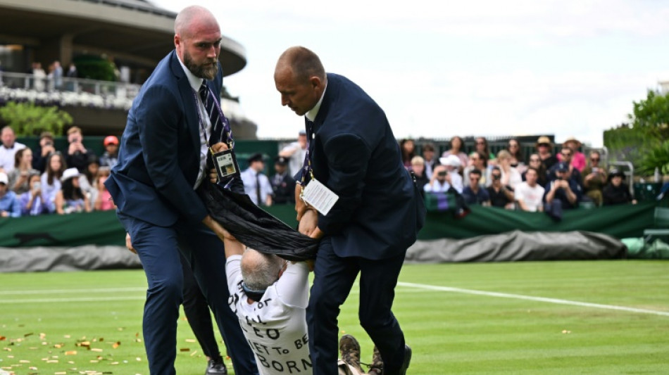 Three charged over Wimbledon climate protests