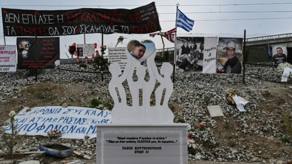 Greece marks train crash anniversary with national stoppage