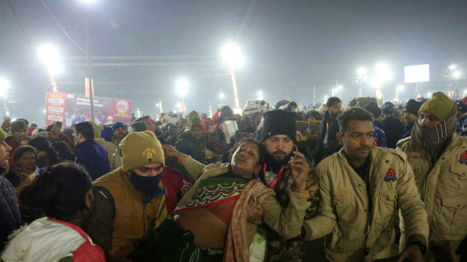 Inde: une bousculade fait au moins 15 morts au pèlerinage hindou de la Kumbh Mela